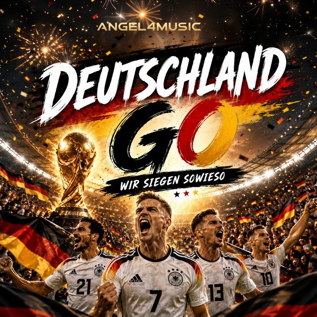 Cover artwork — DEUTSCHLAND GO - WIR SIEGEN SOWIESO by ANGEL4MUSIC